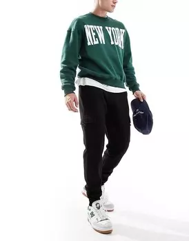 Черные джоггеры-карго French Connection