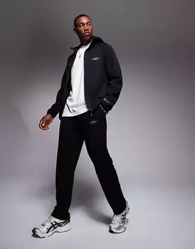 Черные джоггеры Nice с логотипом (часть комплекта) Nicce