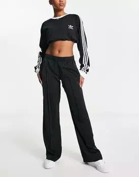 Черные джоггеры прямого кроя adidas Originals Premium Essentials
