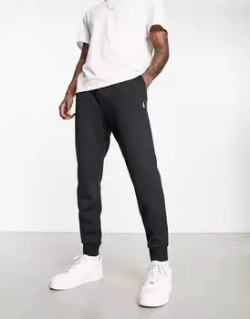 Черные джоггеры с логотипом Polo Ralph Lauren из двойного технологического материала