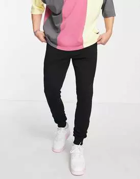 Черные джоггеры скинни ASOS DESIGN
