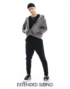 Черные джоггеры скинни ASOS DESIGN Essential