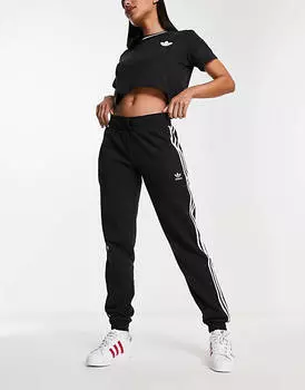 Черные джоггеры узкого кроя adidas Originals