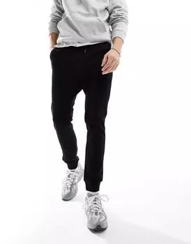 Черные джоггеры узкого кроя Jack & Jones
