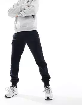 Черные флисовые джоггеры с логотипом Napapijri Malis