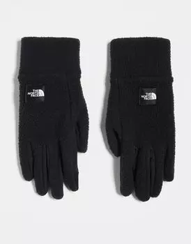 Черные флисовые перчатки North Face Fleeski Etip, совместимые с сенсорным экраном The North Face