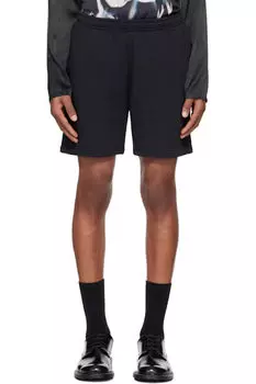 Черные флисовые шорты Acne Studios