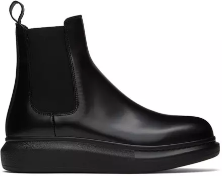 Черные гибридные ботинки челси Alexander McQueen