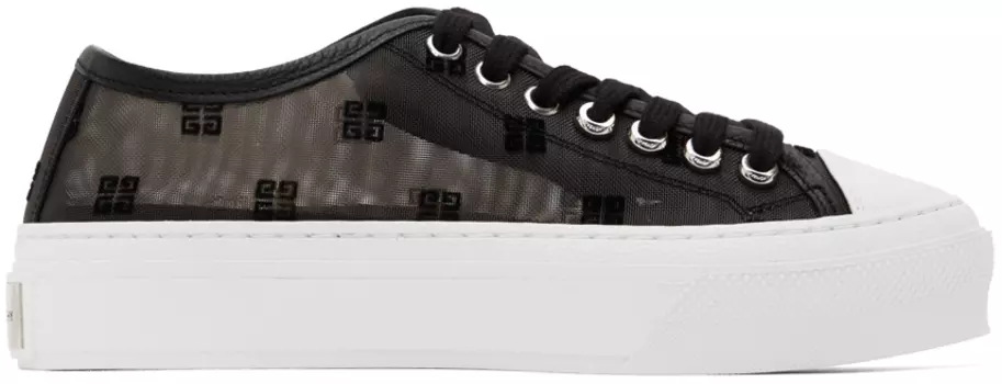Черные городские кроссовки Givenchy