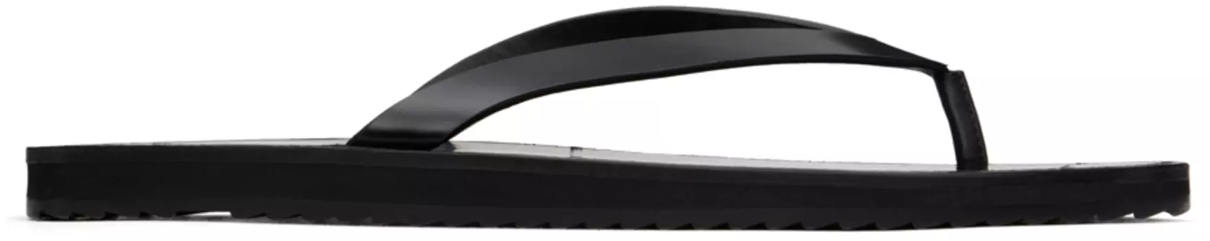 Черные городские сандалии The Row