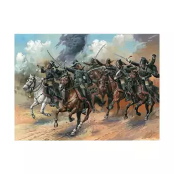 Черные гусары Фридриха II Прусского - 18 век., Historical Miniatures - Assorted (1:72) (Zvezda)