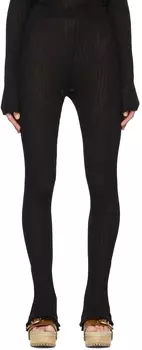 Черные хлопковые брюки для отдыха 3.1 Phillip Lim