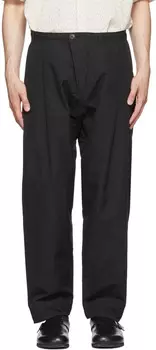 Черные хлопковые брюки Jan-Jan Van Essche