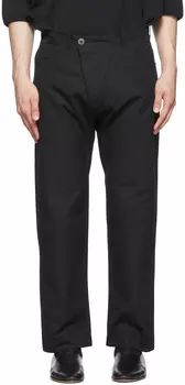 Черные хлопковые брюки Jan-Jan Van Essche