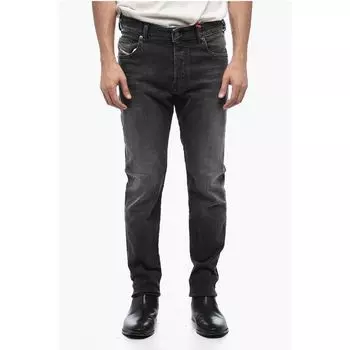 Черные хлопковые джинсы Деним Diesel, Black