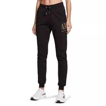Черные хлопковые джинсы и брюки Armani Exchange
