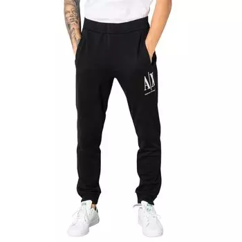 Черные хлопковые джинсы и брюки Armani Exchange