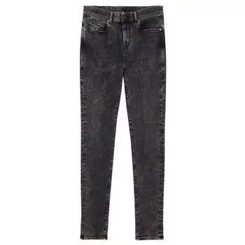 Черные хлопковые джинсы и брюки Diesel