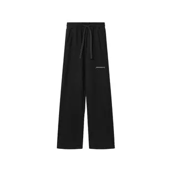 Черные хлопковые джинсы и брюки HINNOMINATE