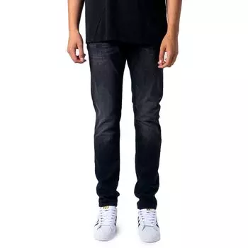 Черные хлопковые джинсы и брюки Jack & Jones