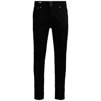 Черные хлопковые джинсы и брюки Jack & Jones