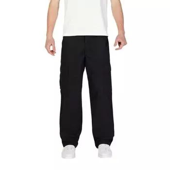 Черные хлопковые джинсы и брюки Jack & Jones