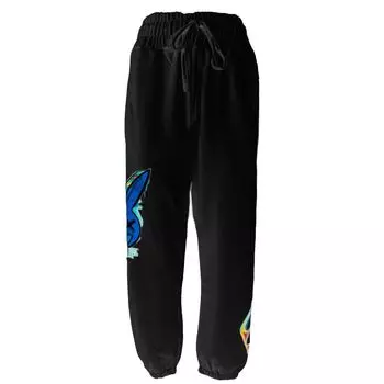 Черные хлопковые джинсы и брюки Pharmacy Industry