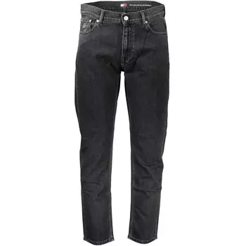 Черные хлопковые джинсы и брюки Tommy Hilfiger