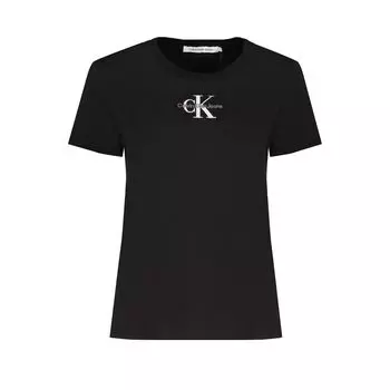Черные хлопковые топ и футболка Calvin Klein