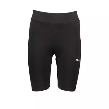 Черные хлопковые женские леггинсы Fila