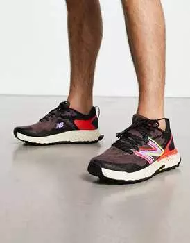 Черные и разноцветные кроссовки New Balance Running Hierro
