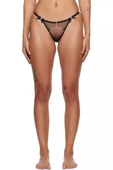 Черные и розовые стринги Lorna Agent Provocateur