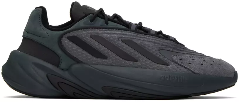 Черные и серые кроссовки adidas Originals Ozelia