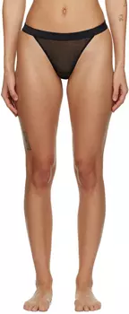 черные интимные стринги Kiki de Montparnasse