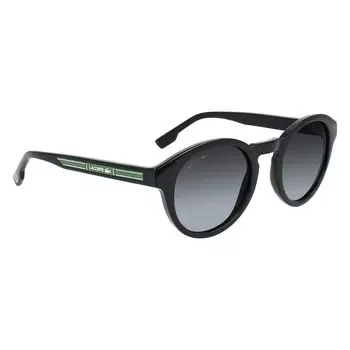Черные инжектированные солнцезащитные очки Lacoste