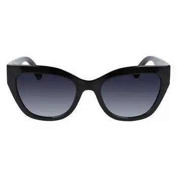 Черные инжектированные солнцезащитные очки Longchamp