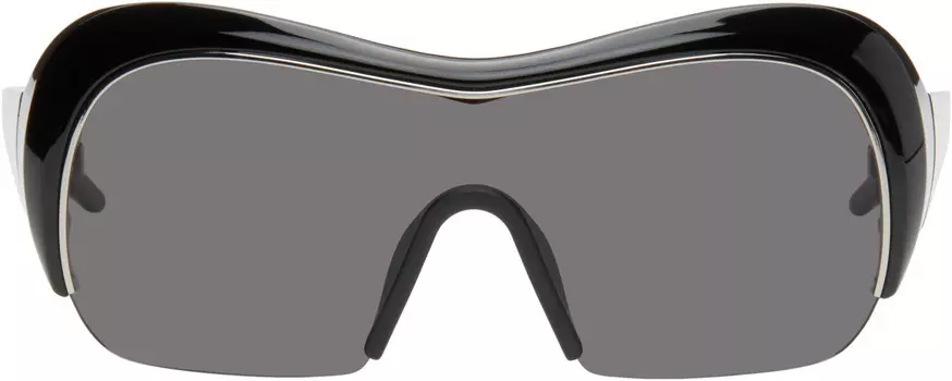 Черные инжектированные солнцезащитные очки Night Bird Givenchy, Shiny black/Smoke