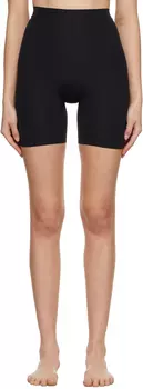 Черные изогнутые шорты ERES