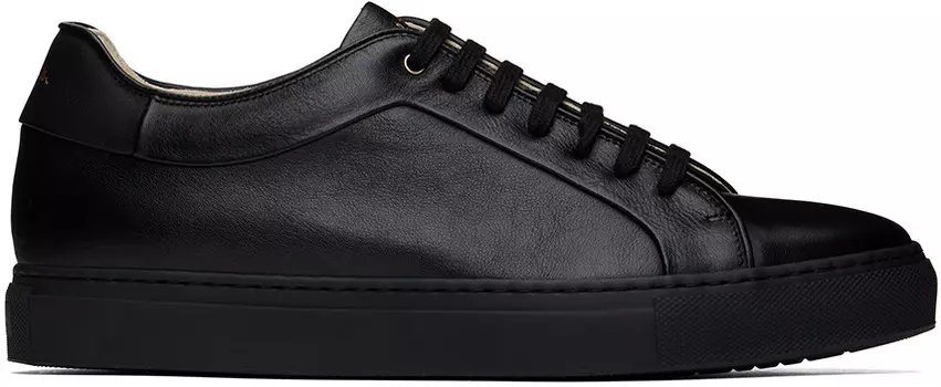 Черные кеды Basso Paul Smith