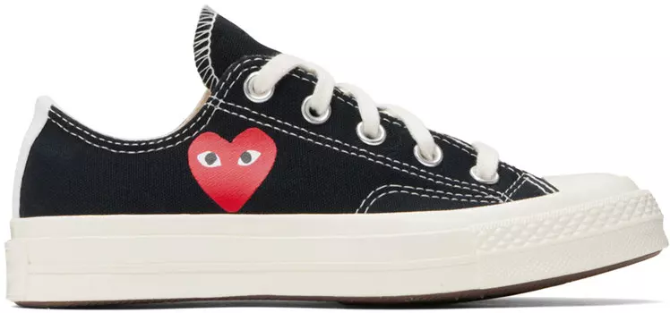 Черные кеды Converse Edition Chuck 70 CDG OX COMME des GARcONS PLAY