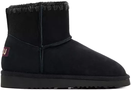 Черные классические ботинки Mou