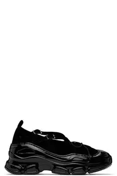 Черные классические кроссовки Criss Cross Tracker Ballerina Simone Rocha