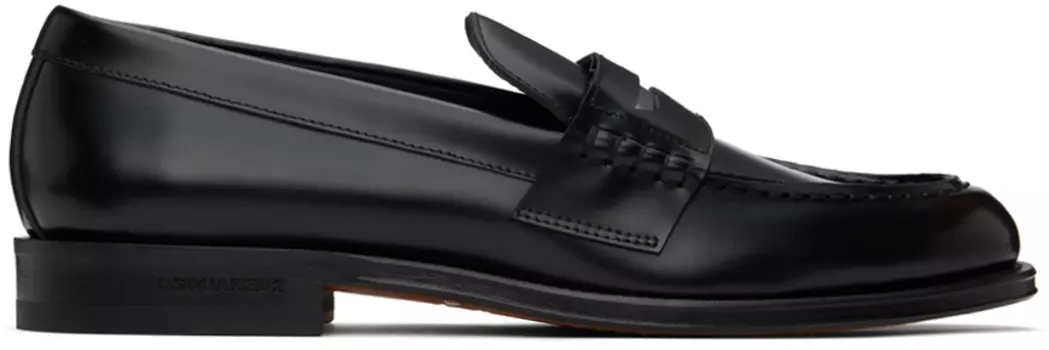Черные классические лоферы Dsquared2