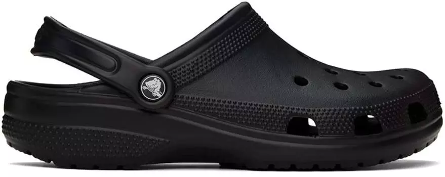 Черные классические сабо Crocs