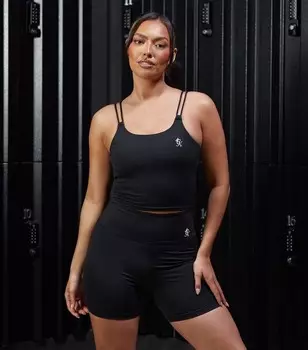 Черные классические велосипедные шорты Gym King Gym King, черный