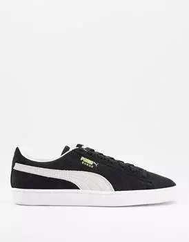 Кроссовки Puma Classic Suede Trainers, черно-белый