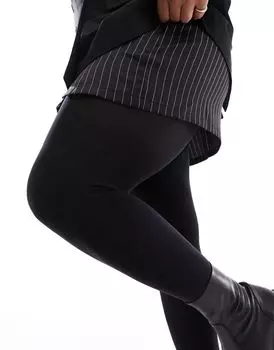 Черные колготки плотностью 200 ден ASOS DESIGN Curve