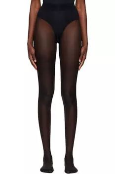 Черные колготки Satin Touch 20 Wolford