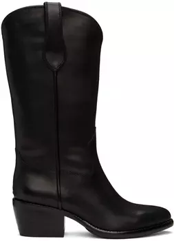 Черные ковбойские сапоги rag &bone Rb rag & bone