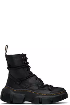 Черные кожаные ботинки DMXL с 8 люверсами Dr. Martens